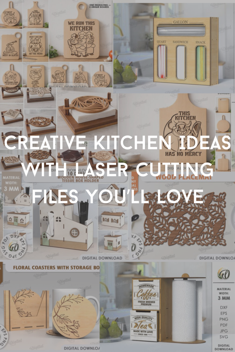 Creative Kitchen Ideas with Laser Cutting Files You’ll Love