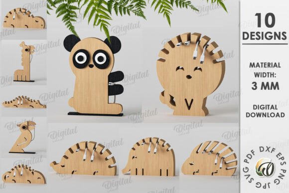 Multi Cord Holders Bundle Laser Cut