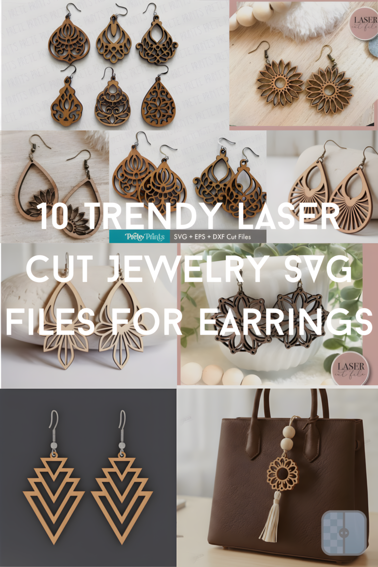 Laser Cut Jewelry
