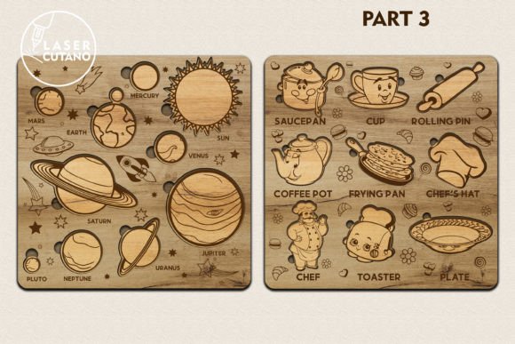 Cute Puzzle Bundle for Kids SET