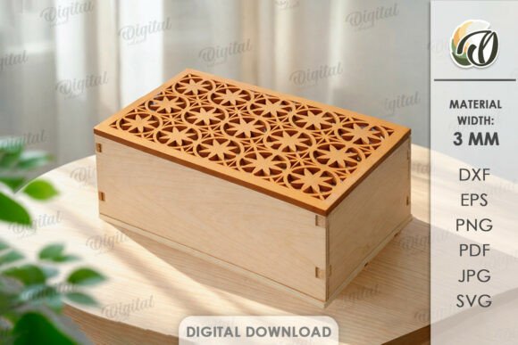 Decorative Boxes Bundle Laser Cut