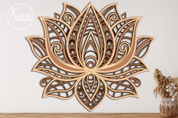 LOTUS Multilayer Laser Cut SVG Files