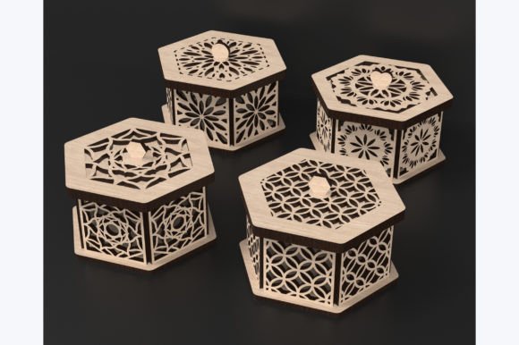 Hexagon Jewellery Box