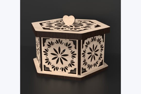 Hexagon Jewellery Box