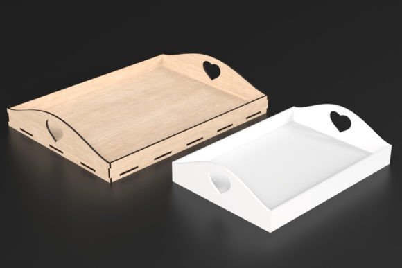 Laser Cut Serving Tray Svg Files
