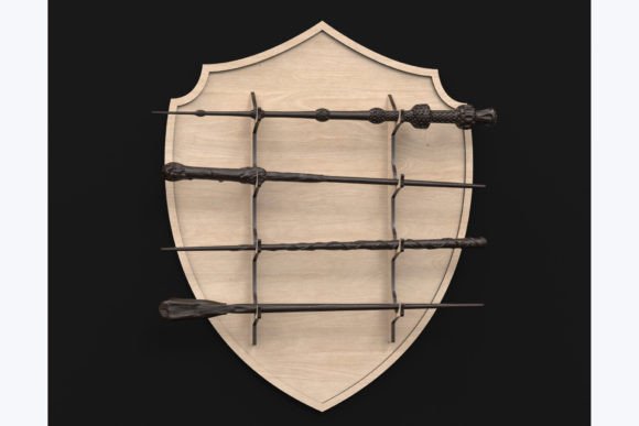 Shield Wand Display Stand