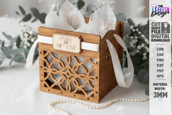 Mini Wooden Gift Boxes Laser Cut Bundle