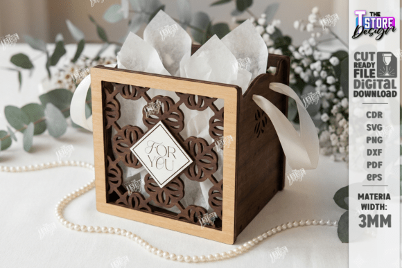 Mini Wooden Gift Boxes Laser Cut Bundle