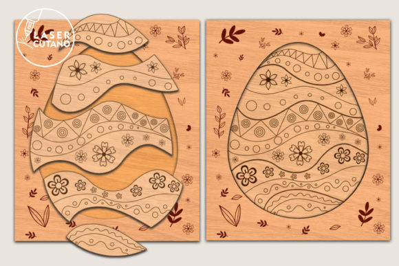 Paint KIT DIY Laser Cut Files EASTER