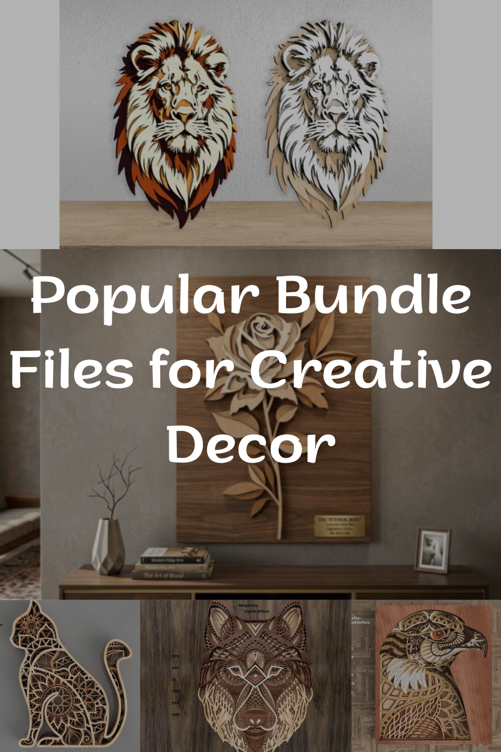 Popular Bundle Files for Creative Decor