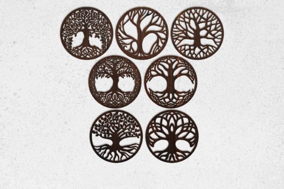 Tree of Life Coasters Bundle Templates