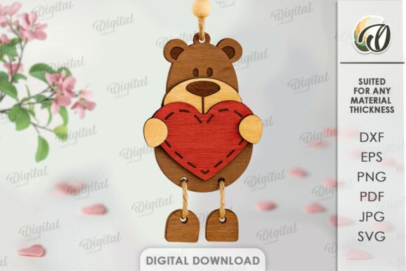 Valentine's Day Characters Tags Bundle
