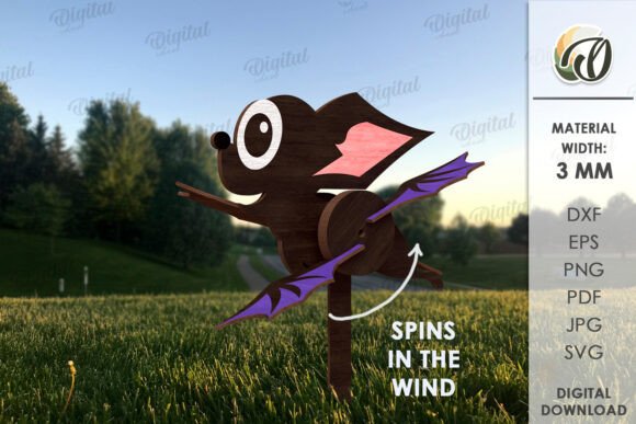 Windmill Garden Decors Bundle Laser Cut