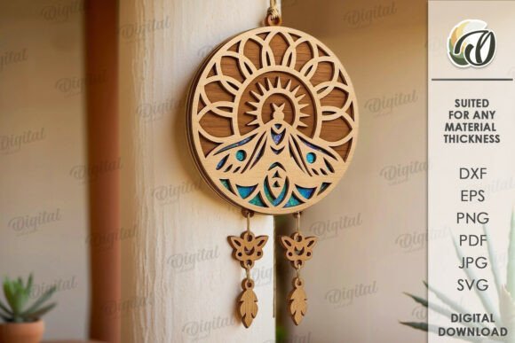 Wooden Dream Catchers Bundle Laser Cut