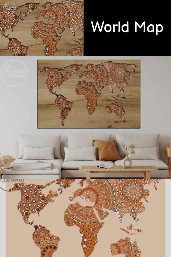 Multilayer World Map