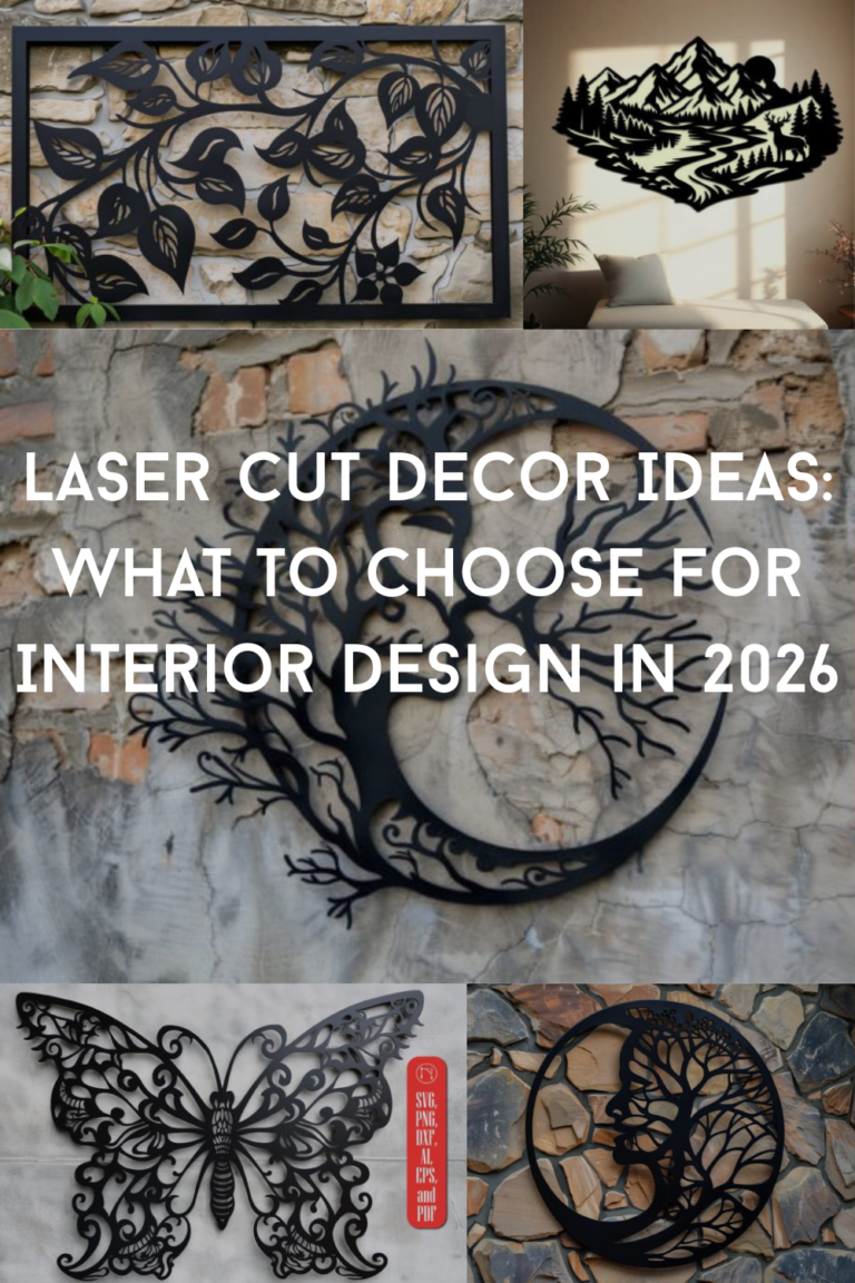 Laser Cut Decor Ideas: What to Choose for Interior Design in 2026
