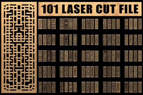 Complex Laser Cut Patterns