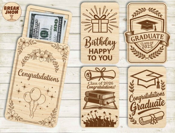 Graduation Money Holder SVG Bundle