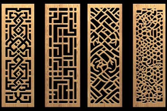 Complex Laser Cut Patterns
