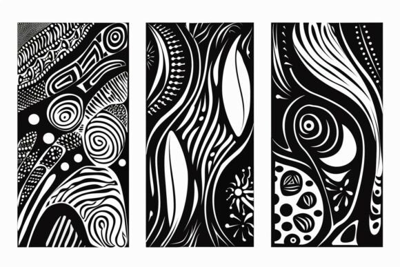 Black & White Pattern Laser Cut Bundle
