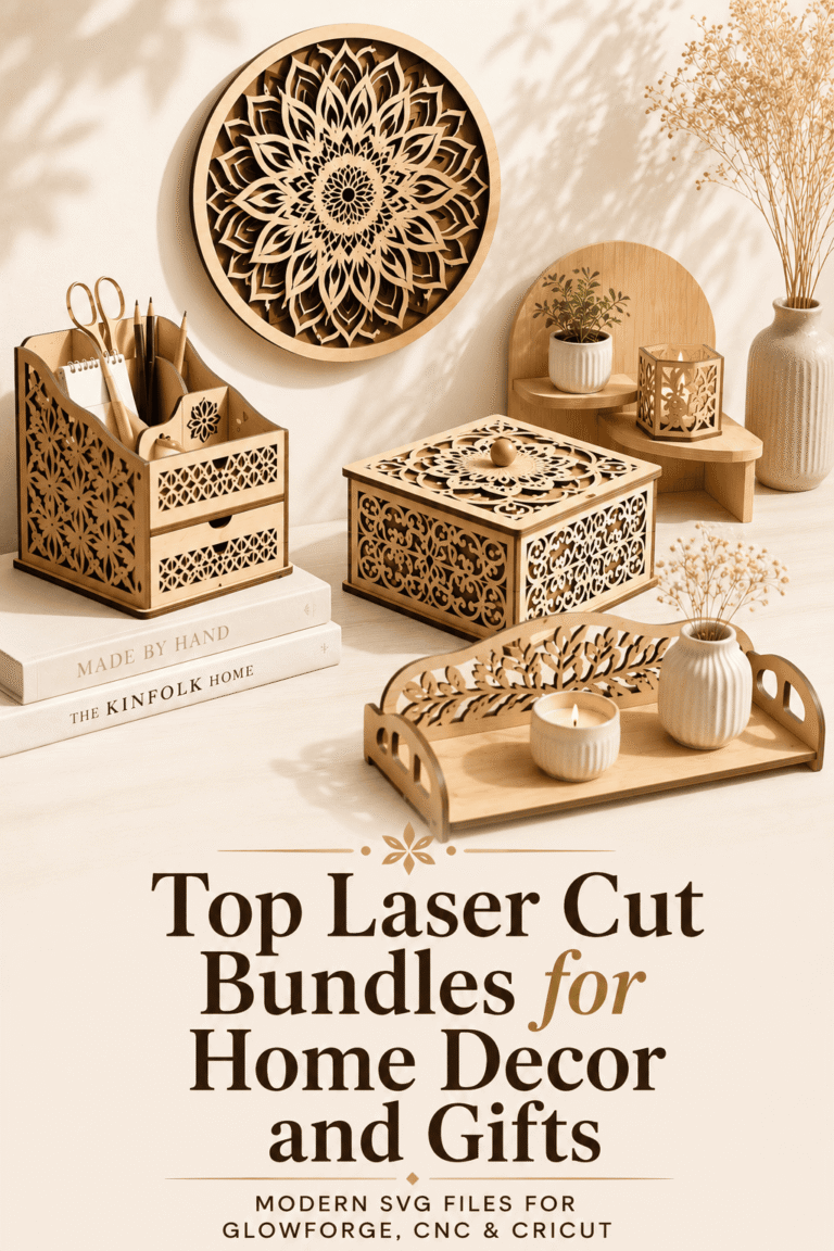 Top Laser Cut Bundles for Home Decor and Gifts