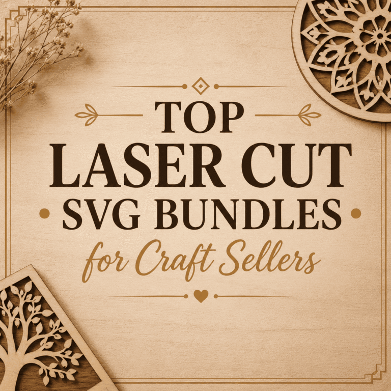 Top Laser Cut SVG Bundles for Craft Sellers