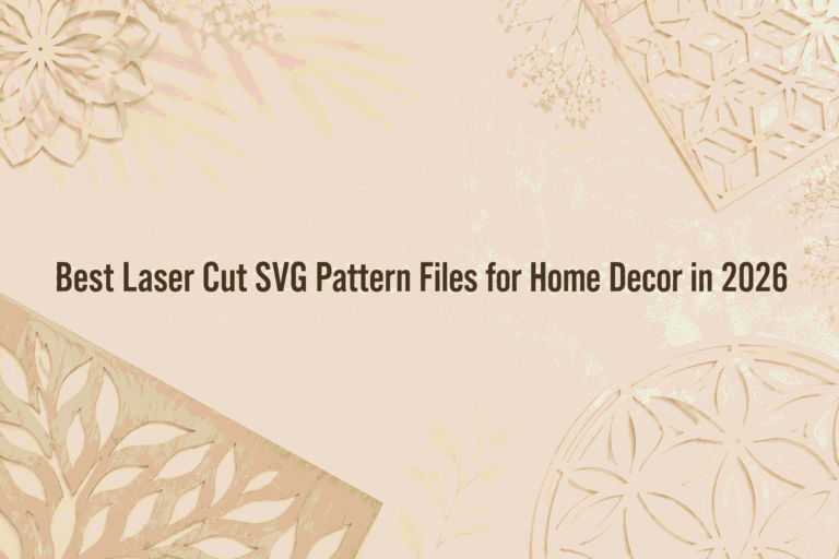 Best Laser Cut SVG Pattern Files for Home Decor in 2026