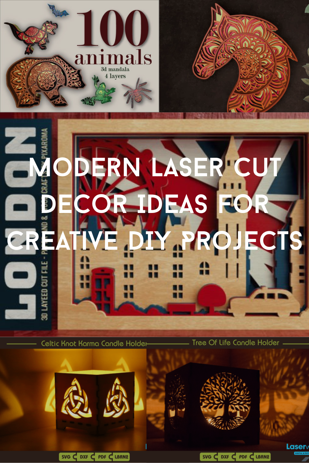 Modern Laser Cut Decor Ideas for Creative DIY Projects