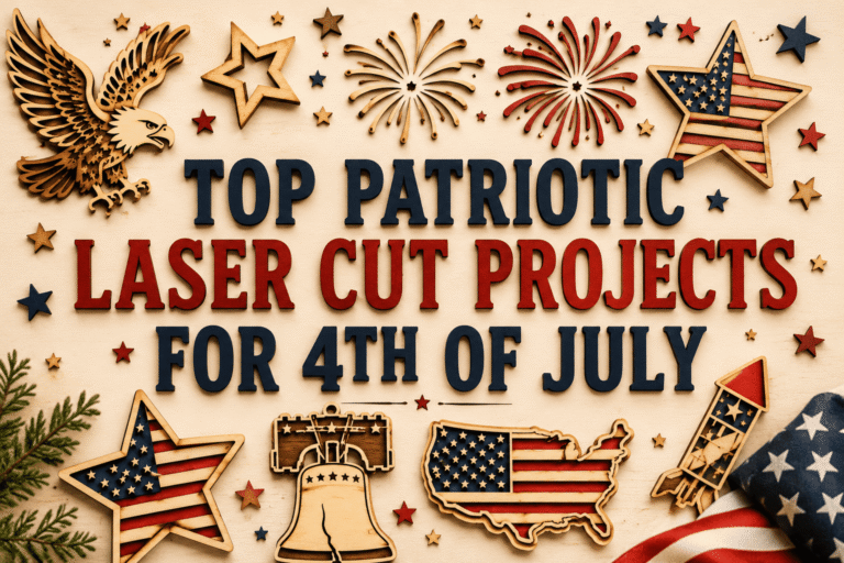 Top Patriotic Laser Cut Projects for 4th of July