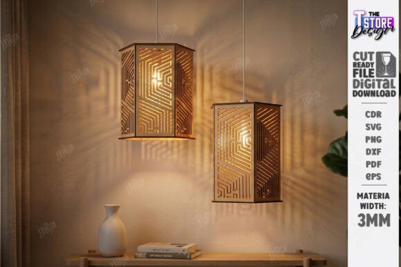 Laser Cut Lamp