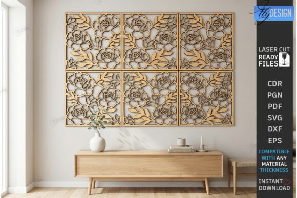 Decorative Wall Art Panels Laser Cut