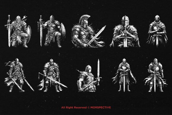 Dark Art Warrior Soldier Bundle