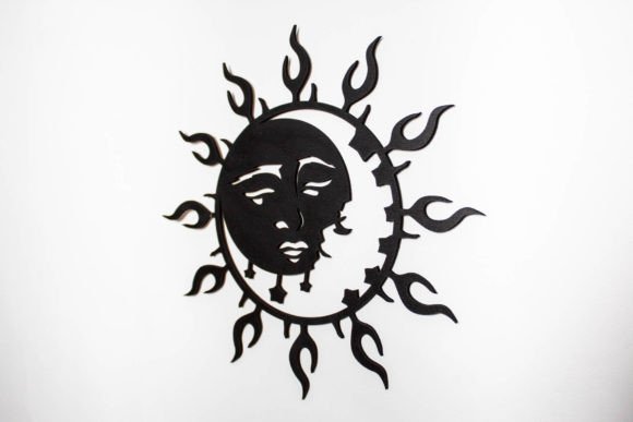 Sun and Moon Wall Art
