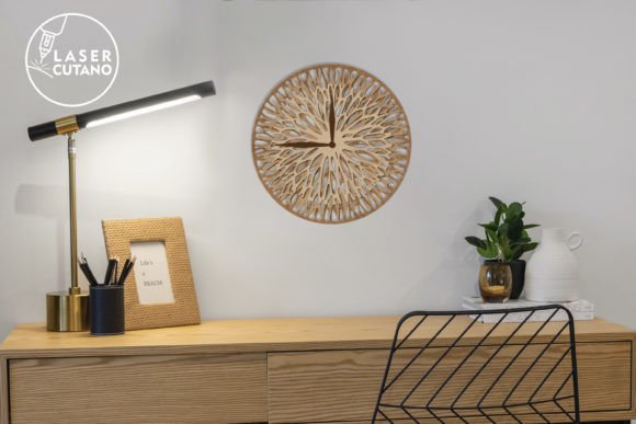 Wooden Wall Clock Cut Template