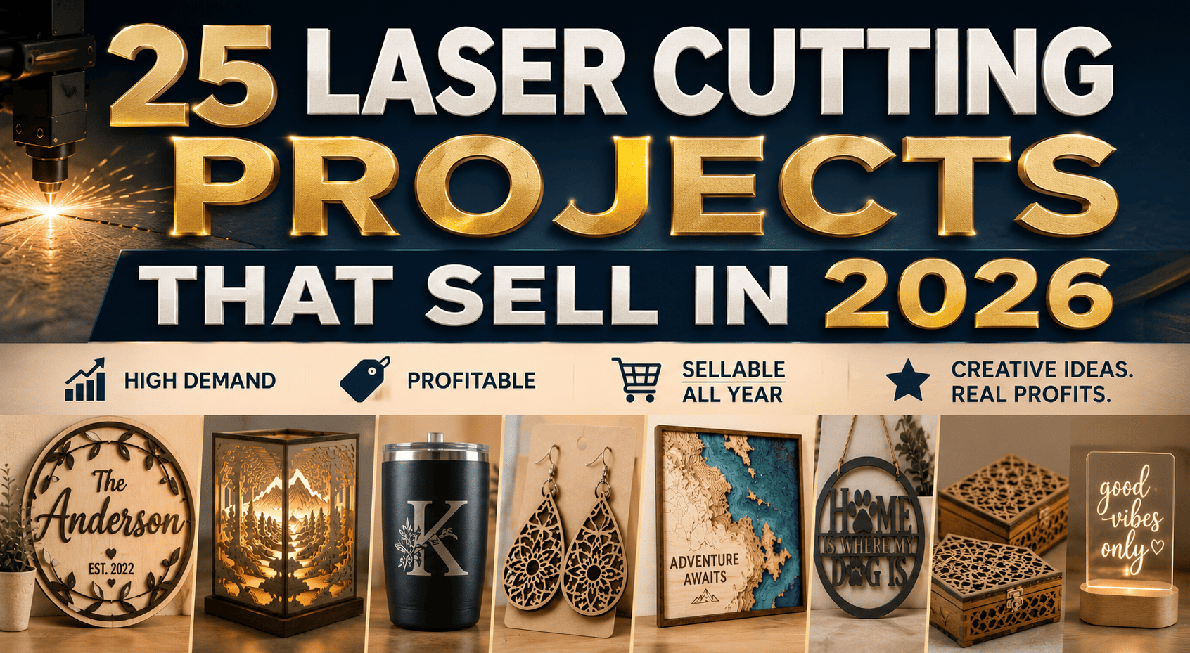 25 Laser Cutting Projects That Sell in 2026