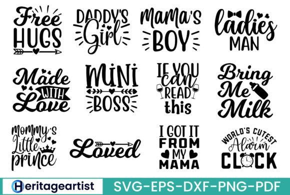 Baby SVG Design Bundle