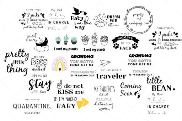 Baby Bundle – Baby Onesie Collection