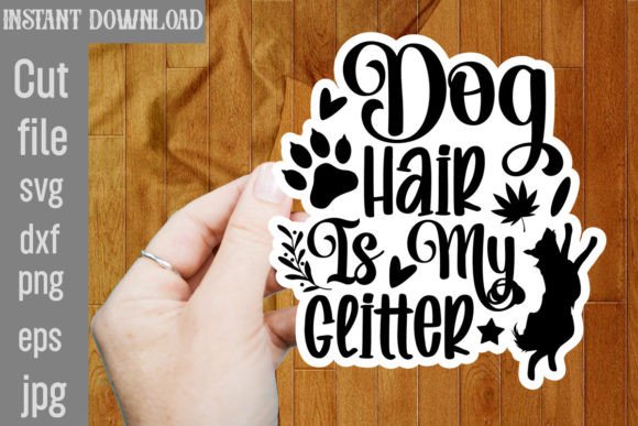 Dog Sticker SVG Bundle