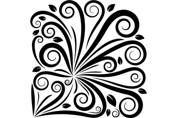 Elegant Floral Ornament