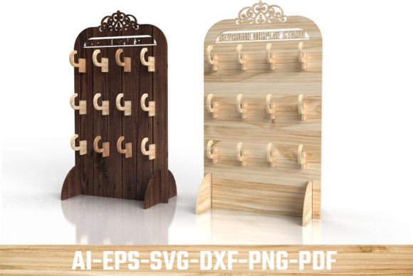 Laser Cut Files Earring Display Stand