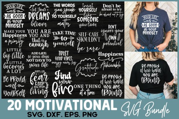 Motivational SVG Bundle