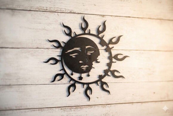 Sun and Moon Wall Art