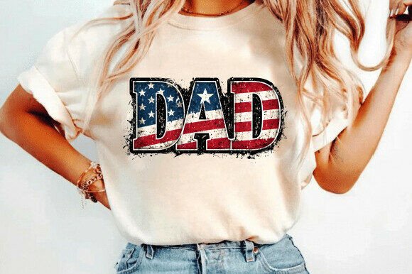 Vintage Dad 4th of July