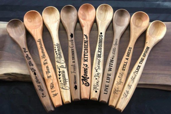 Wooden Spoon SVG Bundle – Funny Spoon Handles