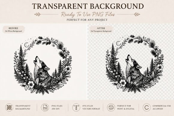 Woodland Ink Illustration Bundle